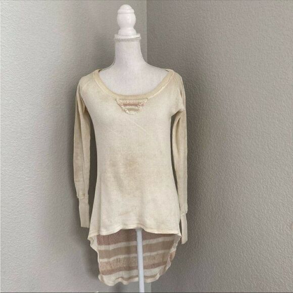 We The Free Knit Long Sleeve Pullover Tunic - Picture 1 of 8